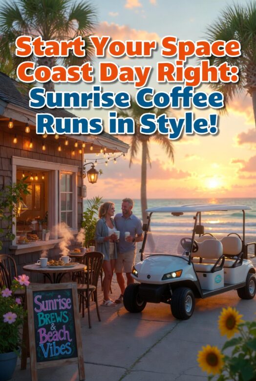 Golf Cart Adventures: From Sunrise Coffee Runs to Sunset Beach Drives on the Space Coast