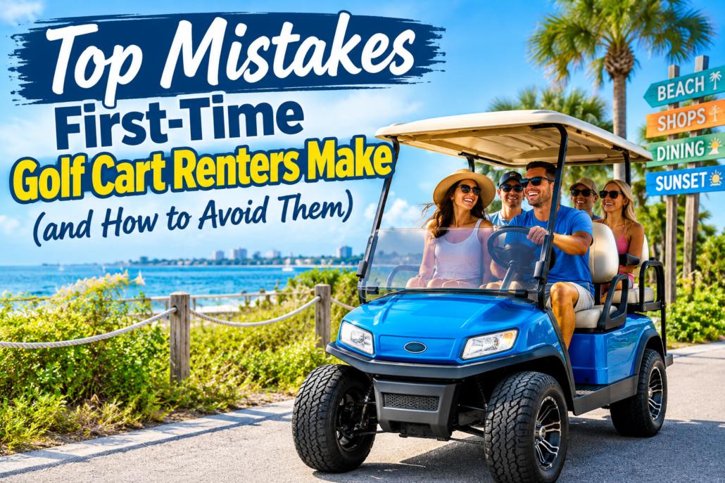 Top Mistakes First-Time Golf Cart Renters Make (and How to Avoid Them)