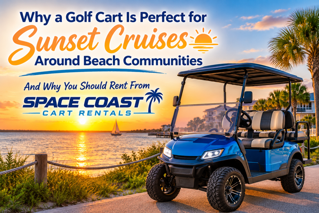 Why a Golf Cart Is Perfect for Sunset Cruises Around Beach Communities